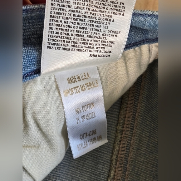 Citizens of Humanity High Rise Cigarette Ankle Light Wash Jeans Size 27 - Picture 11 of 16